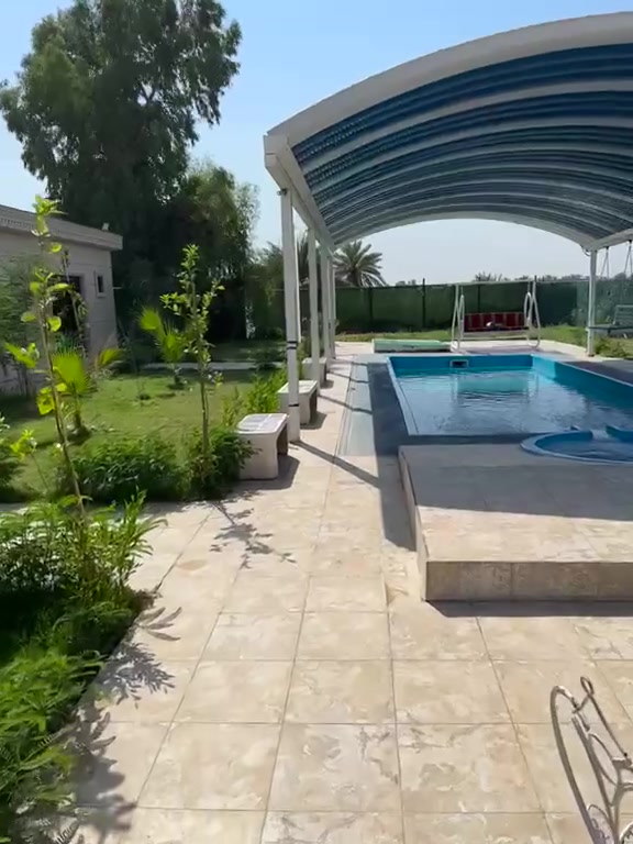 إحجز مزرعتك وتمتع بالخصوصية التامَّة 🥰

يتوفرُ جميعُ الخدمات التي تخطرُ على بالكم مع أجواءِ الطبيعةِ الخلابةِ الساحره 😎

مميزاتُ زهور بغداد 🌸
2.التيار الكهربائي على مدار 24 ساعةٍ كاملة دون إنقطاع ويتوفرُ فيه مولدة كهربائية ☺️

4.مسبح خاص للكبار حجم 10 في 5 متر 
 مع مسبح للأطفال🏊
5.يحتوي منتجعنا على ألعابٍ للطفال والعاب للكبار (( منضدة 🏓 + فيشه ))

6.صالة  مؤثثة ومكيفة + غرفة نوم مؤثثة ومكيفة + مطبخ على الطراز الإيطالي مؤثث بشكلٍ كامل 😍

7.جلساتٌ خارجية من الطراز الفاخر جداً 
جلسات عربية
 ي

8.مكانٌ مخصص للشواء مجهز بجميع الإحتياجات الخاصة لذلك 😍

9.مجموعة صحيات داخلية وخارجية متكاملة 

10.تتوفر سماعات سستم صوت عالي النقاوة 🎵 
11.علماً يتم تعقيم المكان بشكلٍ كامل بعد كل إستخدام 😷 
ملاحظة مهمة جدا جدا :؛
المزرعه داخل بغداد يعني ماكو طريق خارجي ولا طريق طويل 📍🪶

إحجز ☀️ إسبح 🏊 إشوي 🐟 وإقض أحلى وأمتع الأوقات مع عائلتك في أجواءٍ صيفية جميلة 

#العنوان بغداد الكرخ حي الجهاد المكاسب
قرب مطار بغداد الدولي

للحجز والإستفسار
الاتصال على الرقم التالي او مراسلتنا على الواتس اب 
***********
*********** واتساب
