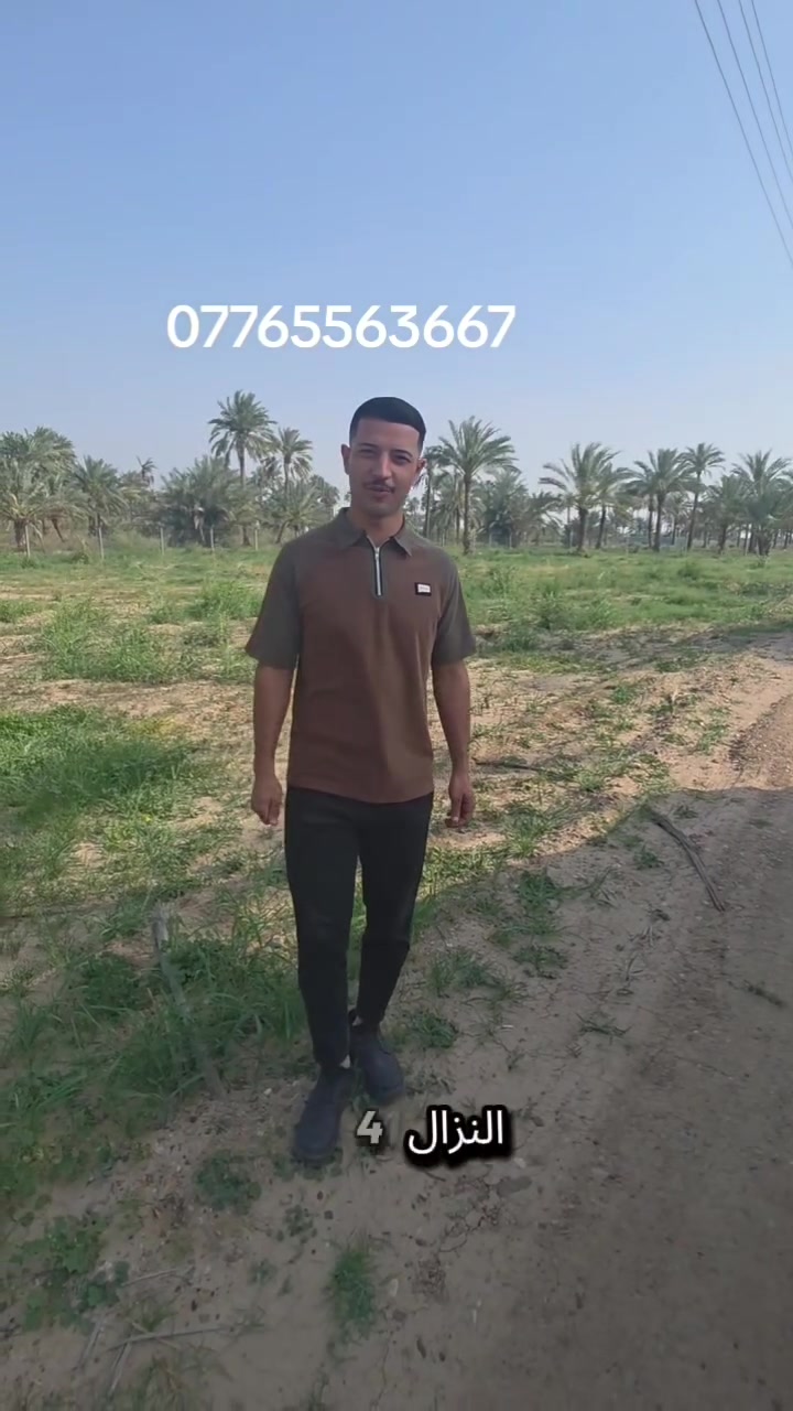 سلام عليكم ارض للبيع المساحة نصف دونم المدائن شارع سيد علي خدمات كاملة للستفسار *********** 
السعر 150 قابل للتفاوض
