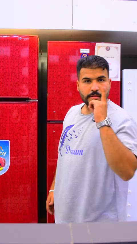 ثلاجة شاربو 18 قدم  بقسط شهري ( 32,000 ) 🔥 العنوان / بغداد - جميلة - شارع خير الله- قرب اسواق النخلة للاستفسار  *********** *********** ***********⁩
