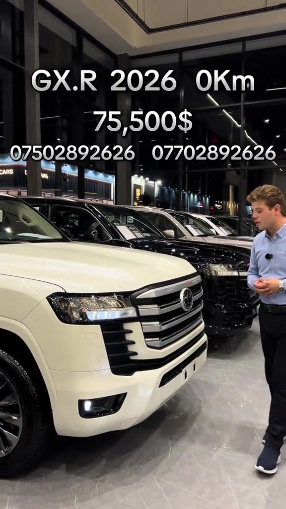 #iran #iraq #erbil #toyota #landcruiser   2026  GX.R   0Km    75,500$    ***********    ***********
