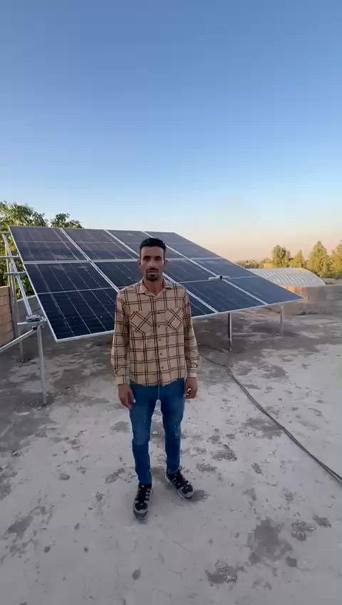 💝💝 اللهم صل على محمد وآل محمد 💝💝
تم تنصيب منظومه طاقه شمسيه للأخ ابو علي سعد جفيل في منطقة ابو عصافير 

**** منظومة ١٥ امبير تصميمنا الخاص****                          

🚨المنظومة الشمسية الأكثر تكاملا والاكثر مبيعا بفضل الله 

👑مواصفات//

💥١. انفيرتر ٨كيلو واط ايتل ضمان ٣سنوات. 

💥٢. ألواح لونجي ٦١٥واط ضمان ١٢ سنه .

💥٣. بطارية داينس  ٨٠٠٠دورة ضمان ٥سنوات. 

💥٤. هيكل حديد مغلون  ضمان ٥سنوات.

💥٥. بوردات الحماية AC..DC

💥٦. السعر يشمل النقل والتنصيب .

💥٧. كيبل التغذية من ضمن العرض.

💥٨. السعر مفاجأة الطلب بالتعليقات توصلك كافة التفاصيل.

💝للإتصال//

***********

*********** 

💝موقعنا//

 بابل المسيب طريق السيد ابراهيم قرب صيدليه

#طاقة_شمسية

#سولر

#طاقة_متجددة

#الواح_شمسية

#بطاريات

#انفيرتر
