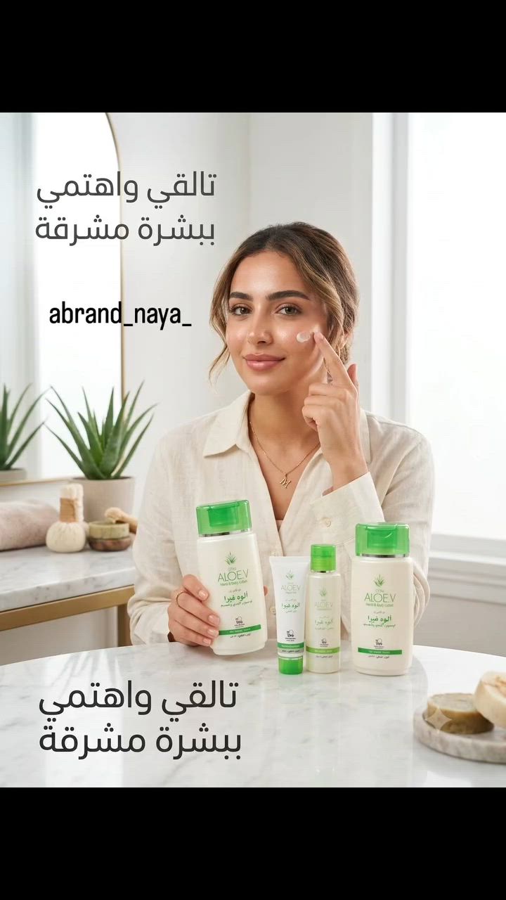 🌿✨ مجموعة الألوفيرا للبشرة... لمسة طبيعة تمنح بشرتك العناية التي تستحقها.
إذا كانت بشرتك تحتاج ترطيب، نعومة، وإشراقة طبيعية، فمجموعة الألوفيرا خيار رائع للعناية اليومية. تساعد على منح البشرة إحساساً بالانتعاش والحيوية، وتتركها أكثر نعومة ونضارة مع الاستمرار بالعناية.
💚 ترطيب يدوم لساعات
💚 إحساس بالانتعاش والراحة
💚 نعومة ولمعان طبيعي للبشرة
💚 مناسبة للعناية اليومية
لأن جمال البشرة يبدأ من الاهتمام الصحيح... امنحي بشرتك ما تستحقه من عناية ودلال. ✨🌿
"بشرة ناعمة، نضرة، ومشرقة... سرها العناية المستمرة." 💚🌸


**إذا كنت صاحب هذا الإعلان وتريد حذفه لأي سبب، رجاءا أرسل رسالة إلى الدعم الفني**