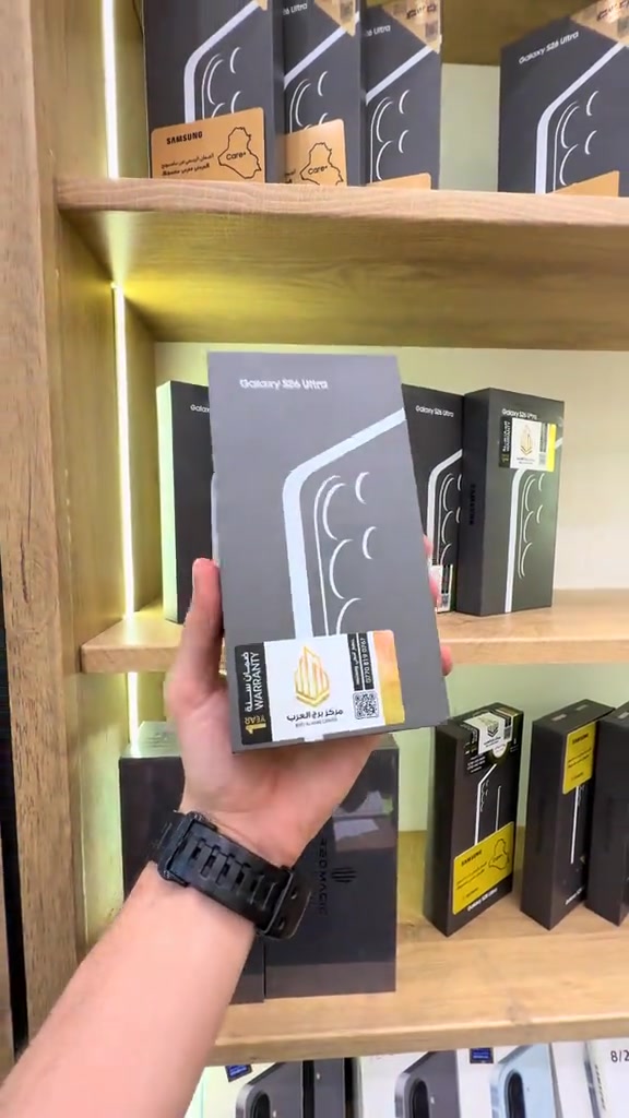 🔥 Galaxy S26 Ultra | 256GB | جديد ✨📱 إذا تريد أقوى كاميرا، أداء فلاكشب، وبطارية تعيش وياك طول اليوم، فهذا الجهاز يستحق يكون خيارك الأول. 🚀 متوفر الآن والكمية محدودة. 📍 فرع الربيعي: *********** 📍 فرع المنصور: *********** #S26Ultra #GalaxyS26Ultra #Samsung #سامسونج #جديد        
