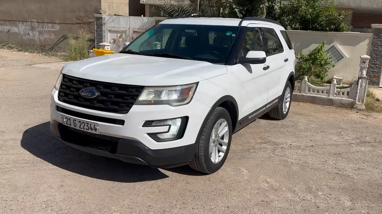 سلام عليكم 
فورد اكسبلور خليجية مكفوله موديل 2016 بيع مستعجل خواتهة 180 رايدهة ب167 وبيهة مجال للاستفسار الاتصال على الرقم ***********
