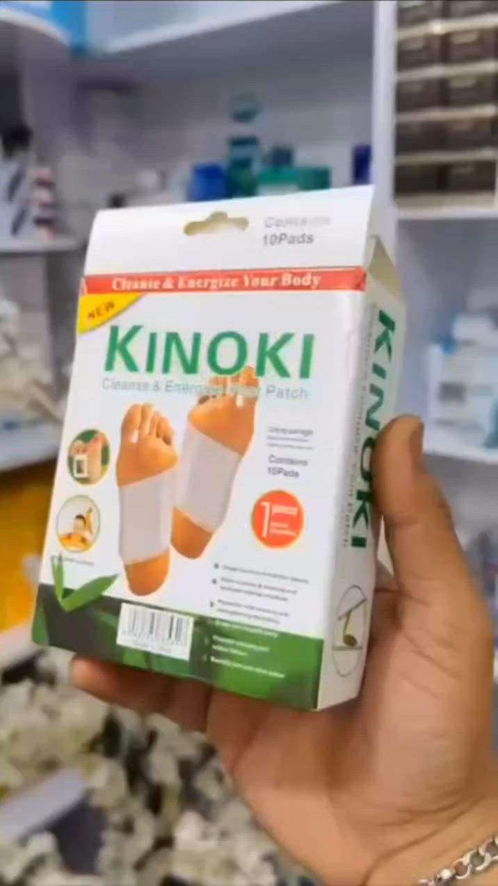 🌿 Kinoki Foot Patch – لصقات تنظيف الجسم اليابانية🌿
لصقات القدم التي تساعد على تخفيف التعب وتنشيط الجسم أثناء النوم بديل الحجامة اللصقات اليابانية السحرية لسحب السموم من الجسم. ✨

✅ تسحب الرطوبة والشوائب من القدم وتمنحك إحساساً بالراحة عند الاستيقاظ.
✅ تخفّف آلام الأرجل والتعب بعد يوم طويل من الوقوف أو العمل.
✅ تنشّط الدورة الدموية وتساعد على استرخاء الجسم.
✅ تمنح نوم أعمق وإحساس بالانتعاش عند الصباح.
✅ سهلة الاستخدام… تلصق قبل النوم وتشيلها الصبح.

✅الباكيت يحتوي على 10 لصقات

#تابعني #لايكات #اكسبلور #تصميمي 
#اكسبلور #تابعني #متابعين #لايكات


**إذا كنت صاحب هذا الإعلان وتريد حذفه لأي سبب، رجاءا أرسل رسالة إلى الدعم الفني**