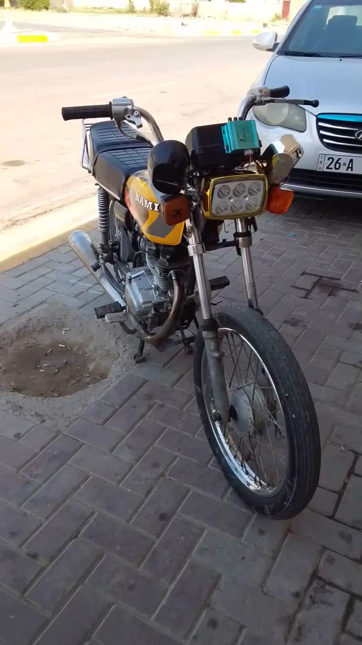 سلام عليكم دراجه للبيع تايكر موديل 2020 و مراوس ب حربيه حسب القناعه السعر 325 وبيه مجال *********** مكاني صلاح الدين الاسحاقي،💛🖤
