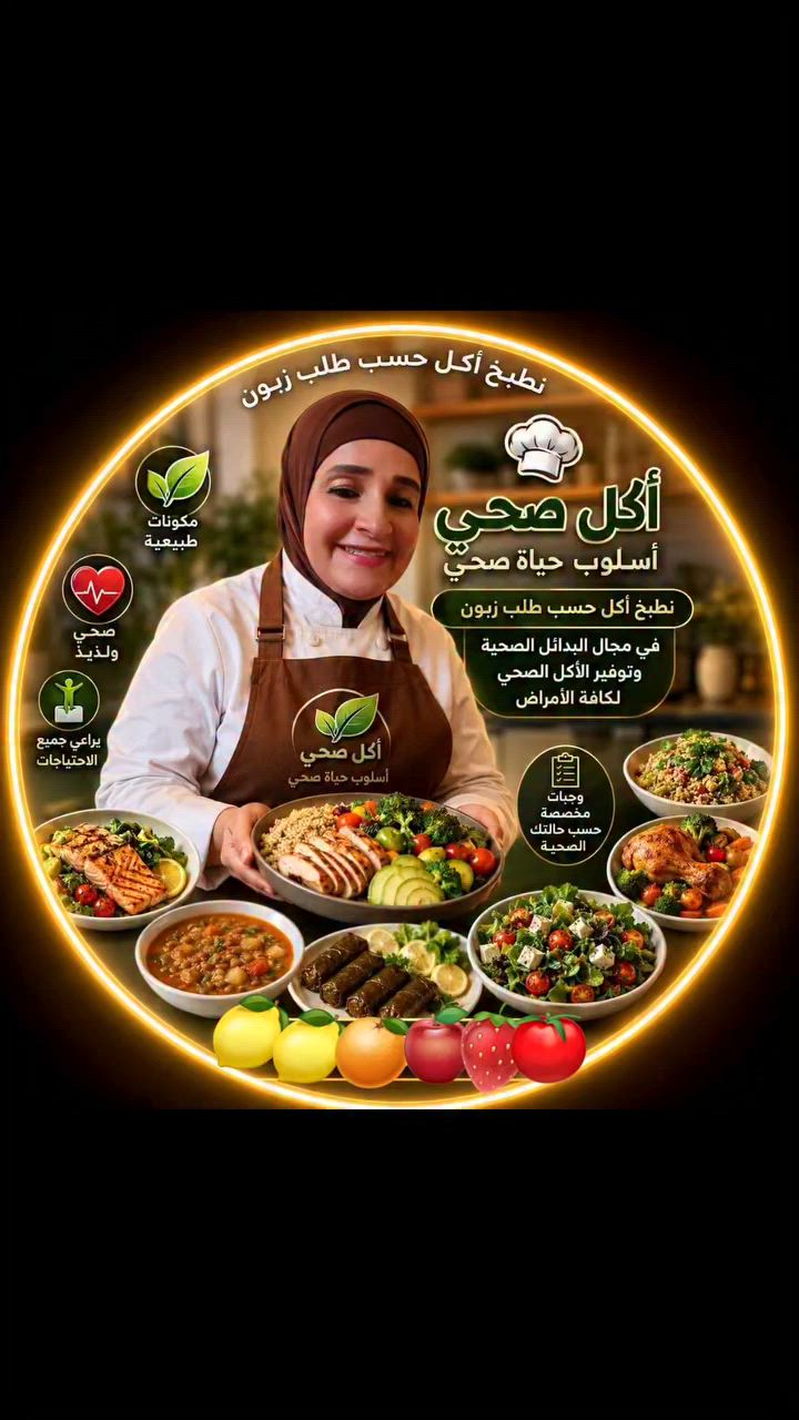 بمناسبة فوزي بمهرجان قرطاج الدولي للطهاة تعلن أخصائية التغذية العلاجية والغذاء الصحي الشيف وداد فرمان بمطعم إسلوب حياة صحية عن تخفيضات على كل المنتجات الصحية بكل أنواعها وأشكاله وحشواتها لمدة ثلاث ايام من يوم الثلاثاء والأربعاء والخميس بقوة الله عز وجل وكرمه عليه لاتفوتكم الفرصة بل الحجز المسبق علمود صحتكم وصحة أطفالكم أحبكم هوايه وأخاف عليكم للتواصل والطلب والحجز المسبق عل الواتساب تنوريني ***********# بغداد الكرادة العرصات
