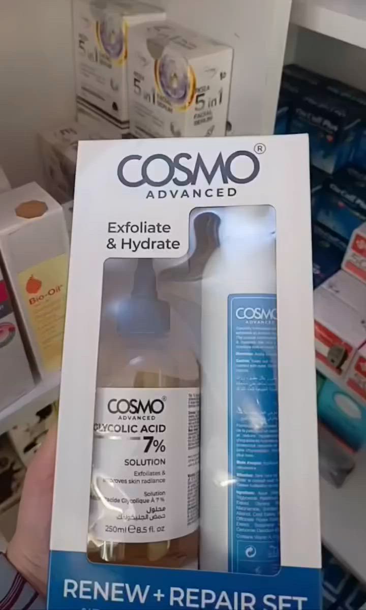 الترند من Cosmo متوفر بصيدلية نور جواد عبد متكون من قطعتين سيروم ولوشن اليوريا ✨🤍


**إذا كنت صاحب هذا الإعلان وتريد حذفه لأي سبب، رجاءا أرسل رسالة إلى الدعم الفني**