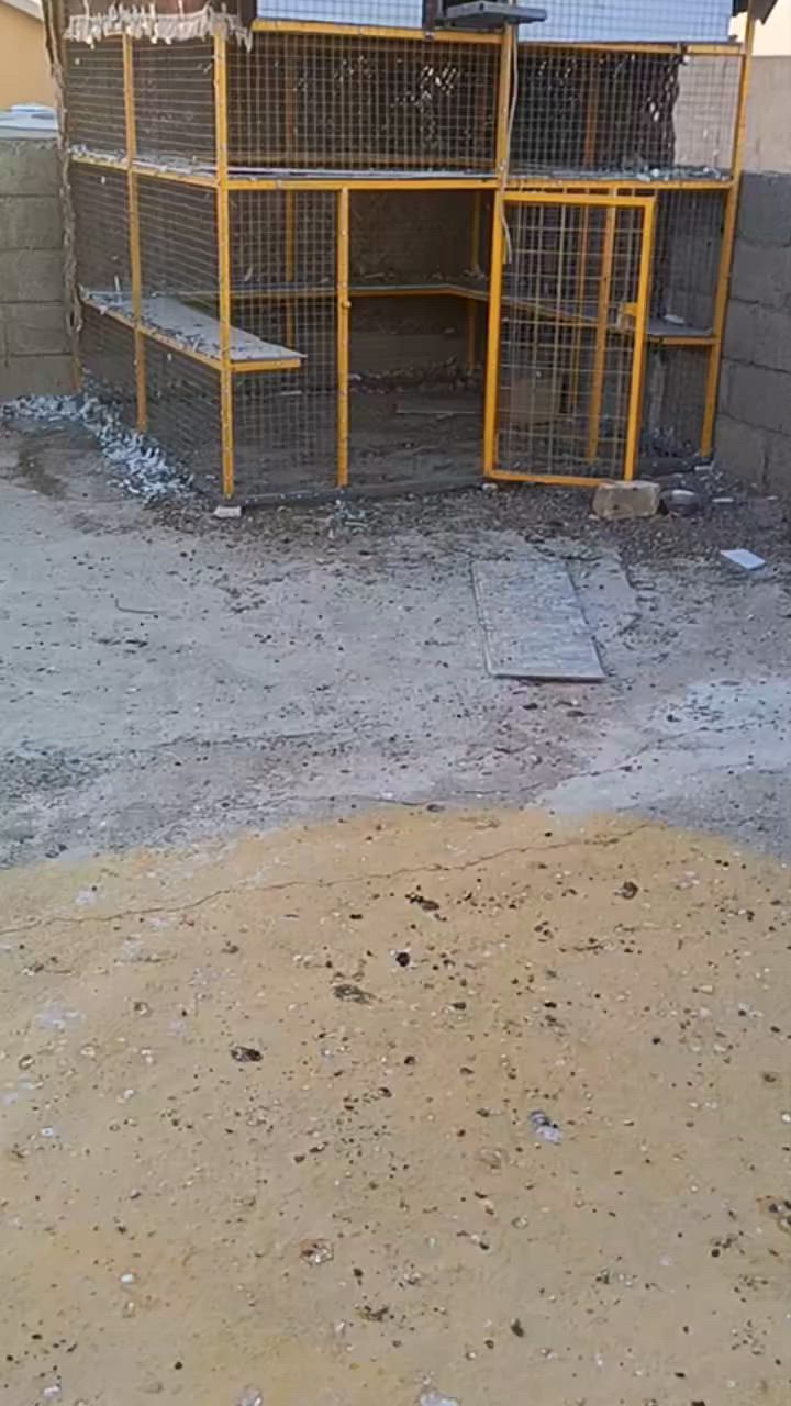 متاح قفص حديد ثقيل. شغل درجه اول. ارتفاع مترين. العرض هم مترين. ٢٥٠ المكان كيارة حي الشهداء.
***********.

